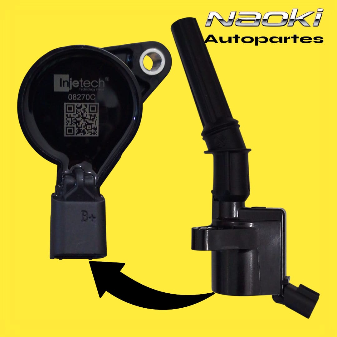 Bobina F550 Super Duty 1999 Al 2004 6.8 Injetech 2 Pines