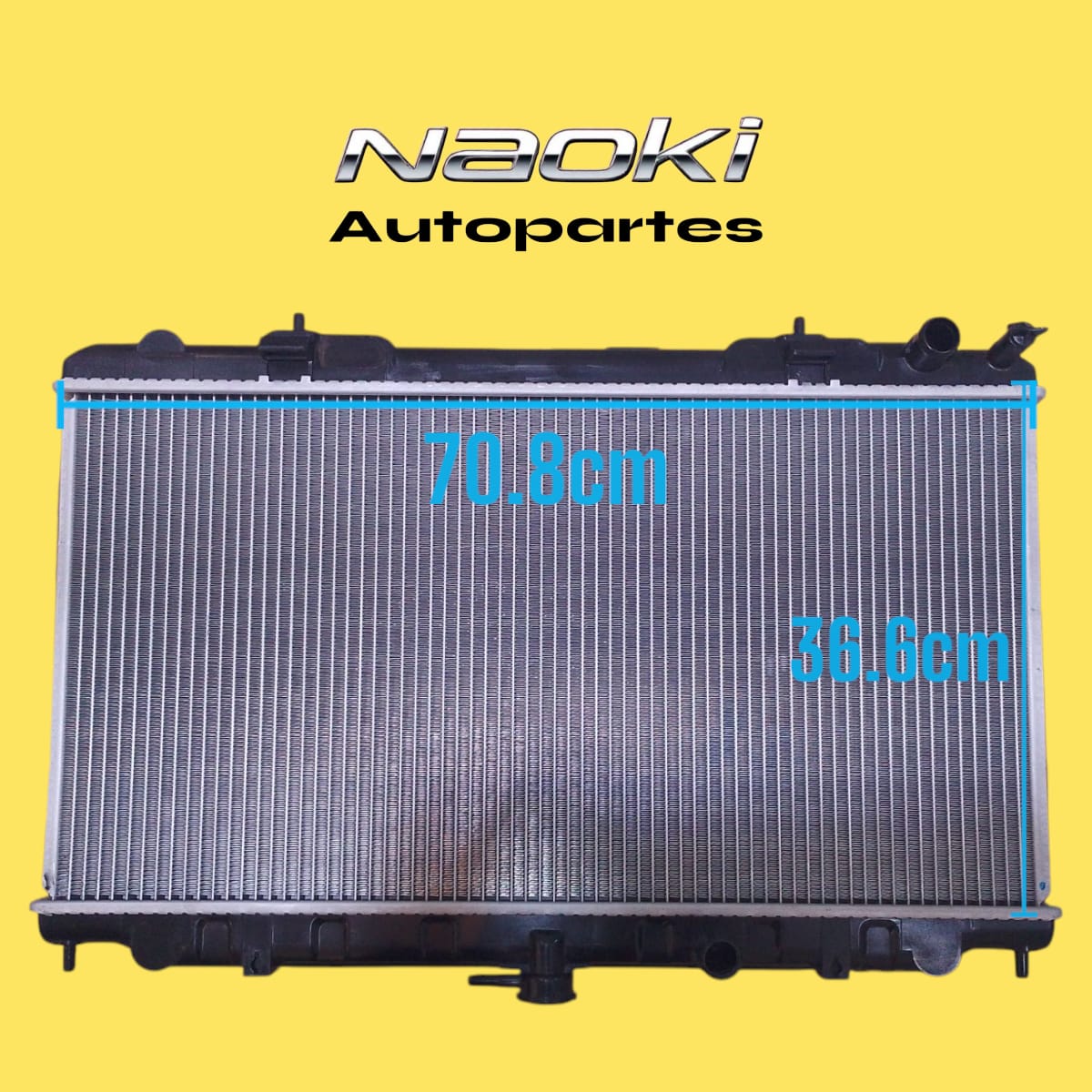 Radiador Nissan Sentra 2000 Al 2006 1,8L Estándar Con Y Sin Aire