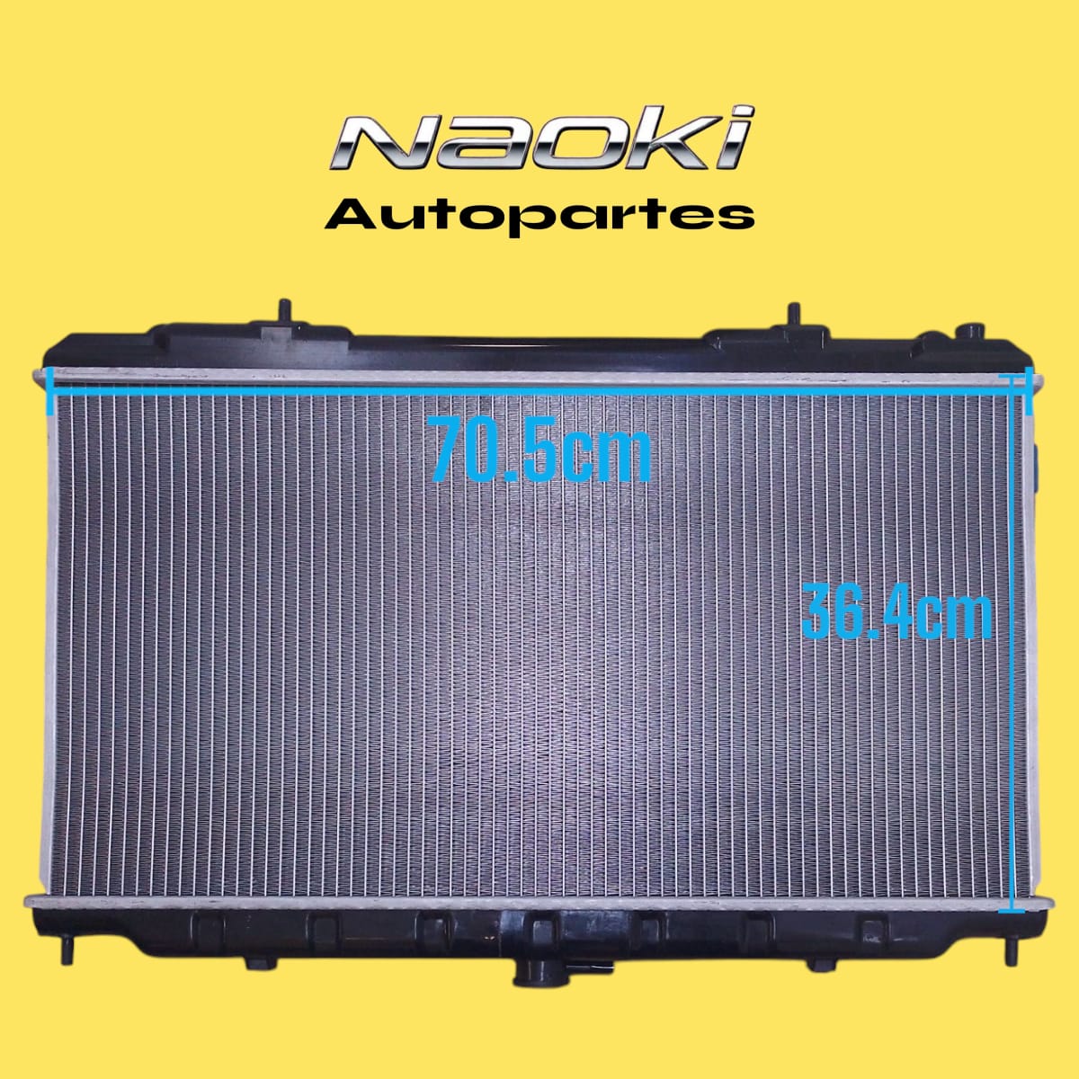 Radiador Nissan Sentra 2001 Al 2006 1,8L Automatico Con Y Sin Aire