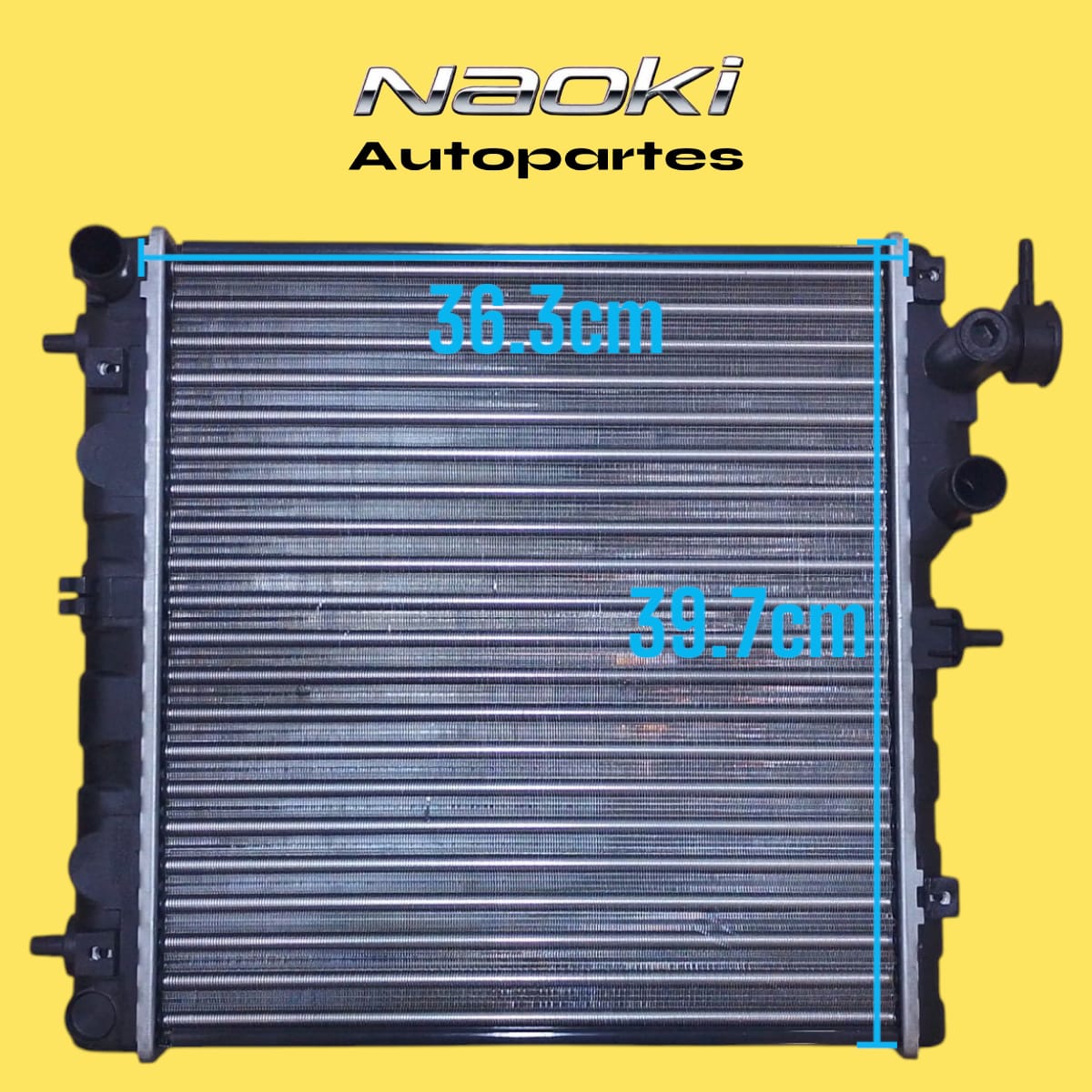 Radiador Dodge Atos 2000 Al 2004 1.0L 4 Cil Con/sin Aire