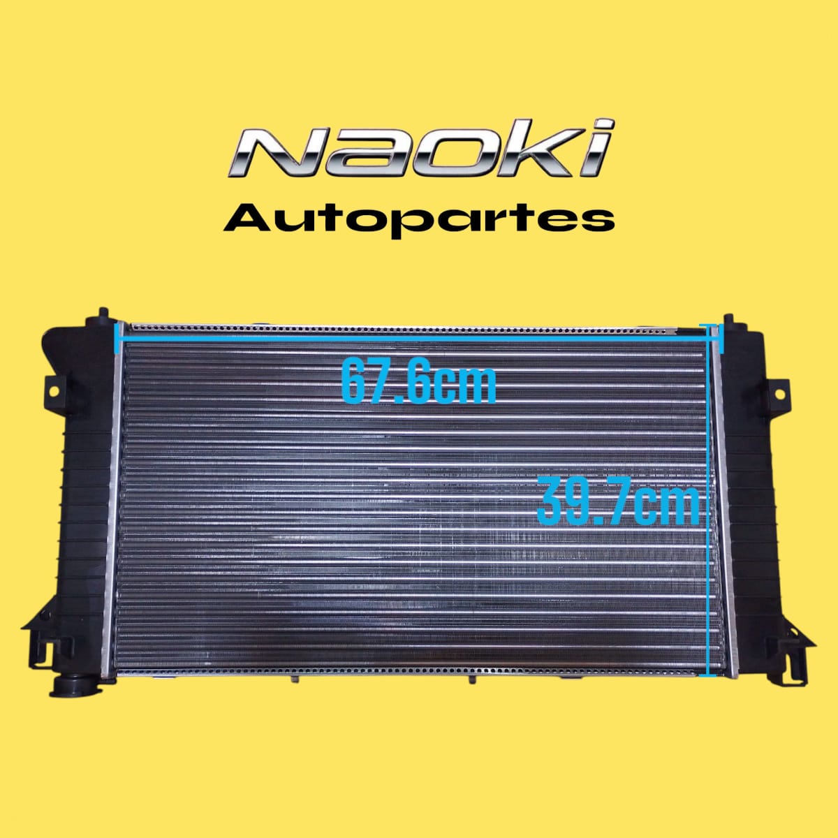 Radiador Chrysler Voyager 1996 Al 2000 3,3 4L Cil V6
