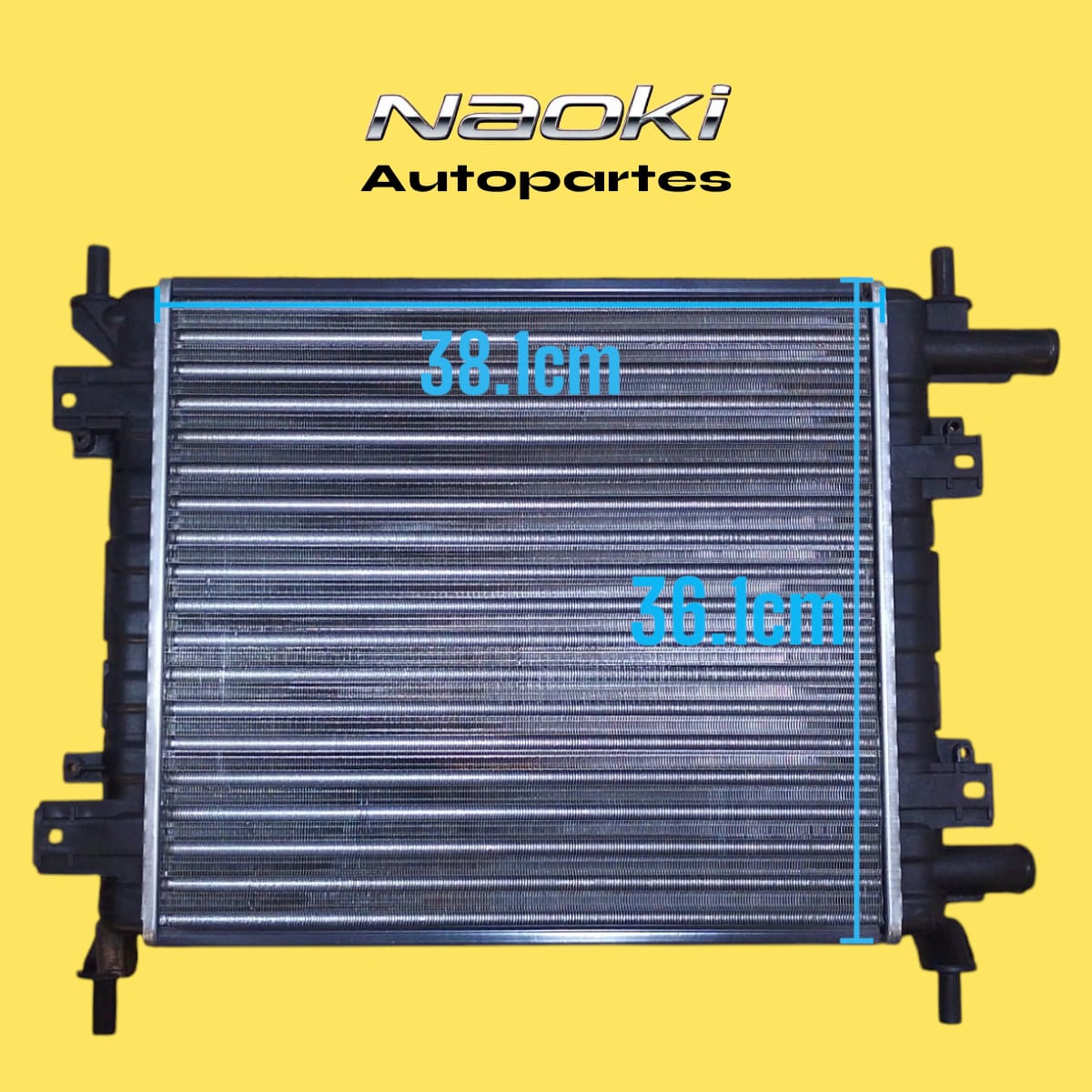 Radiador Ford Ka 2000 Al 2008 1,6L Todas Las Versiones