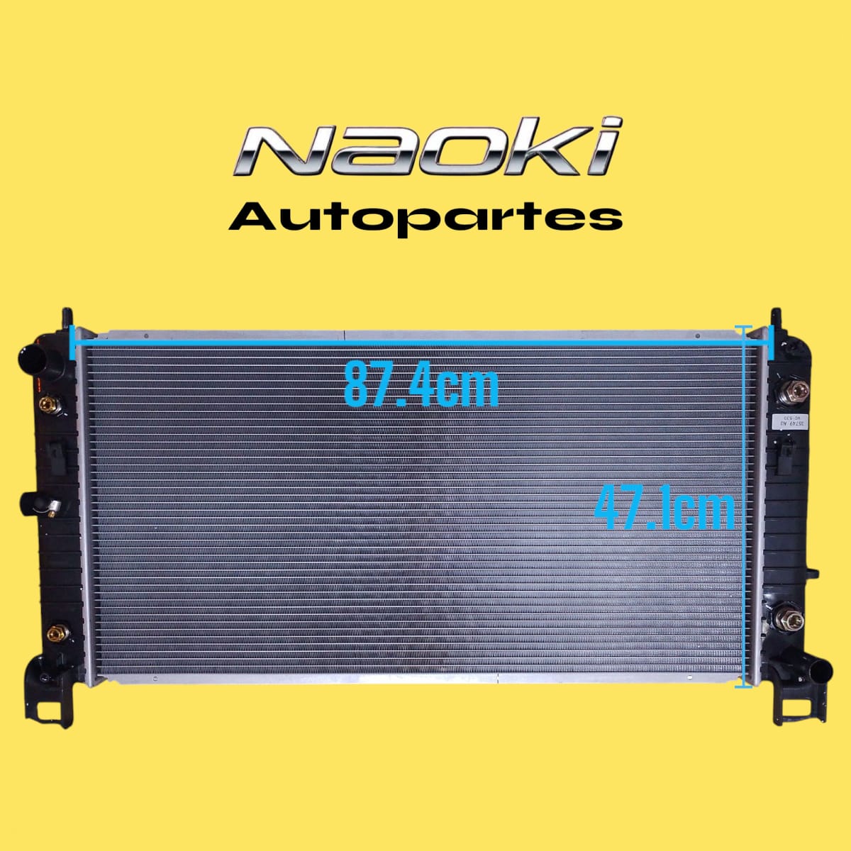Radiador Chevrolet Cheyenne 2007 Al 2013 5,3L Con/sin Aire