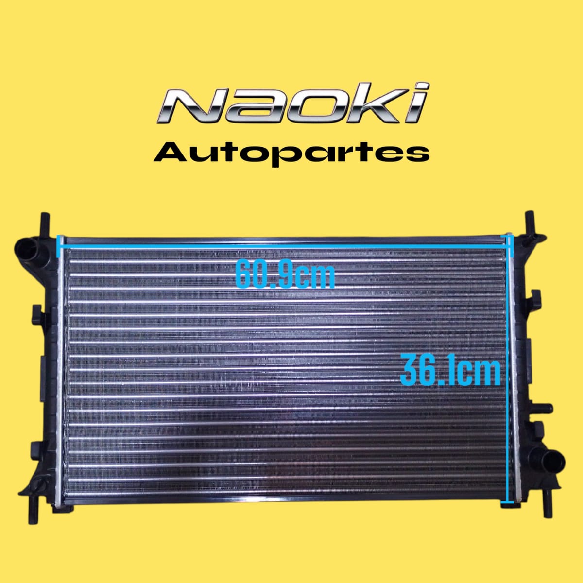 Radiador Ford Focus 2000 Al 2007 2,0 2,3L Automatico Y Estandar