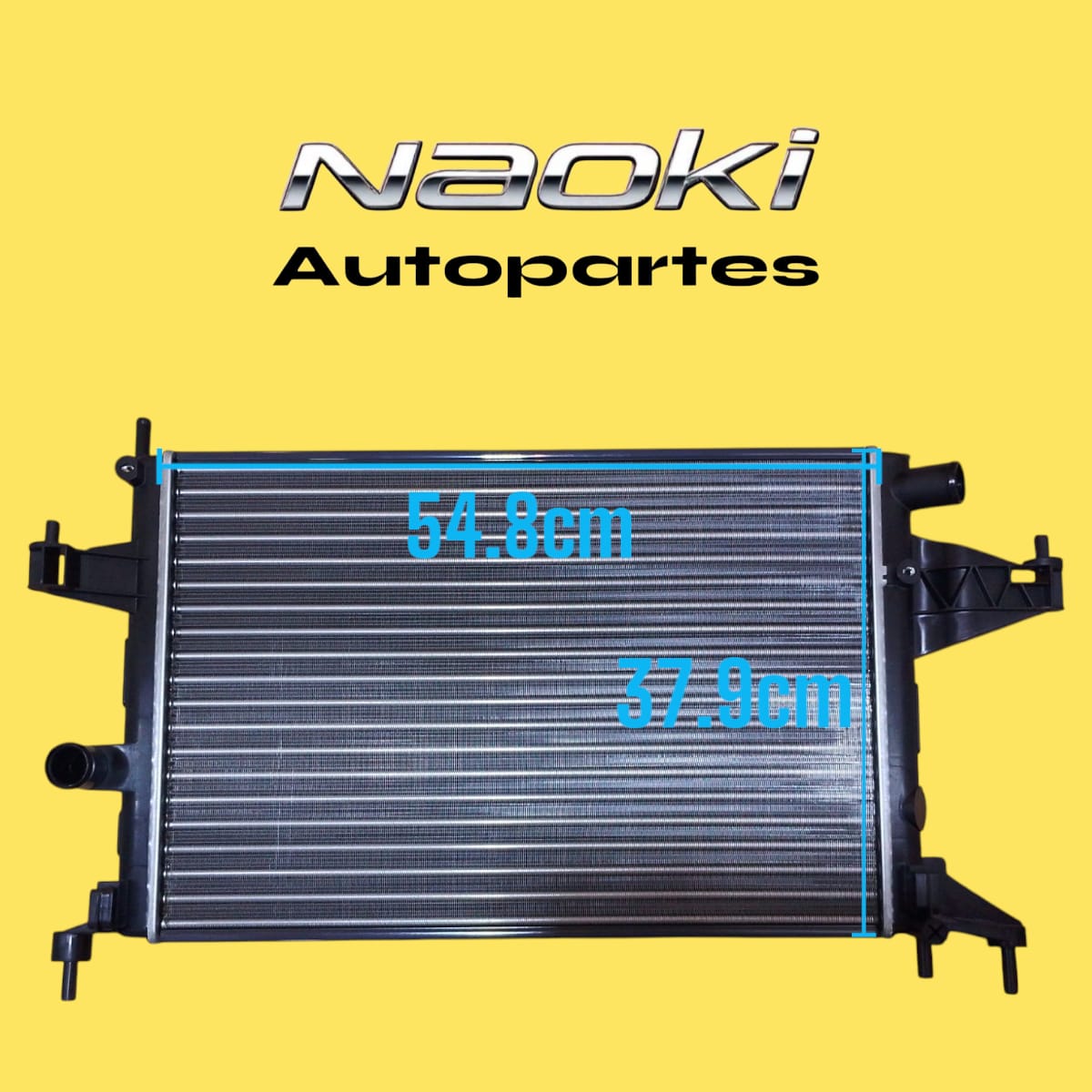Radiador Chevrolet Corsa 2002 Al 2010 1,8L Chevrolet Tornado 2002 Al 2010 1,8L