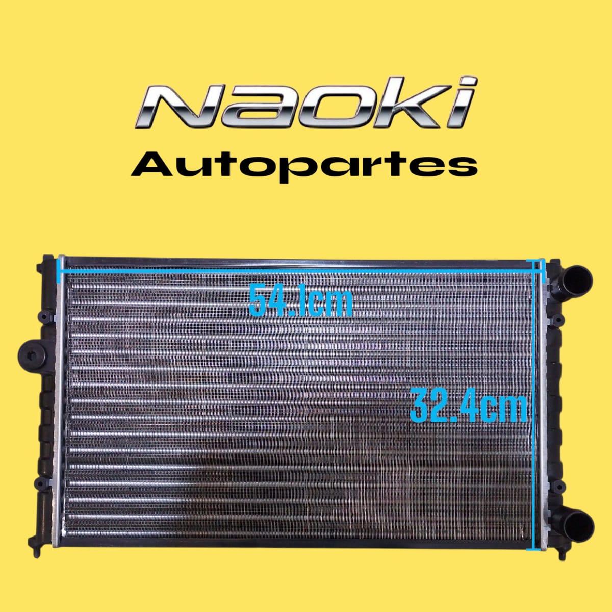 Radiador Volkswagen Golf 1993 Al 1999 1,8 2,0L 4 Cil Sin Aire