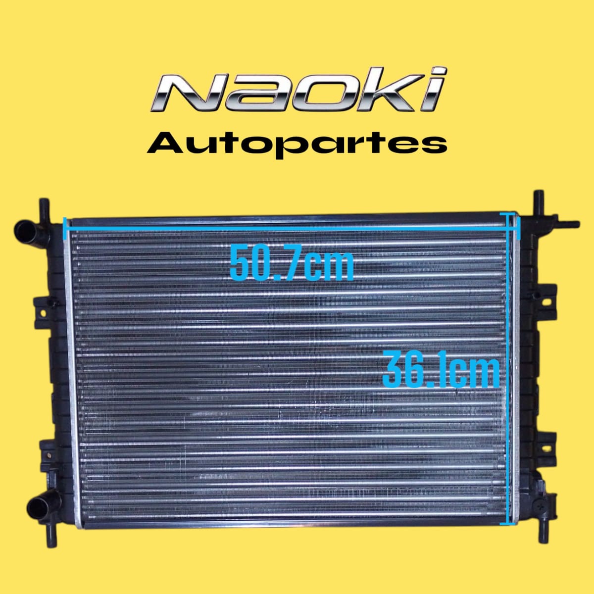 Radiador Ford Courier 2000 Al 2010 1.6L Ikon 2000 Al 2001 C/s A