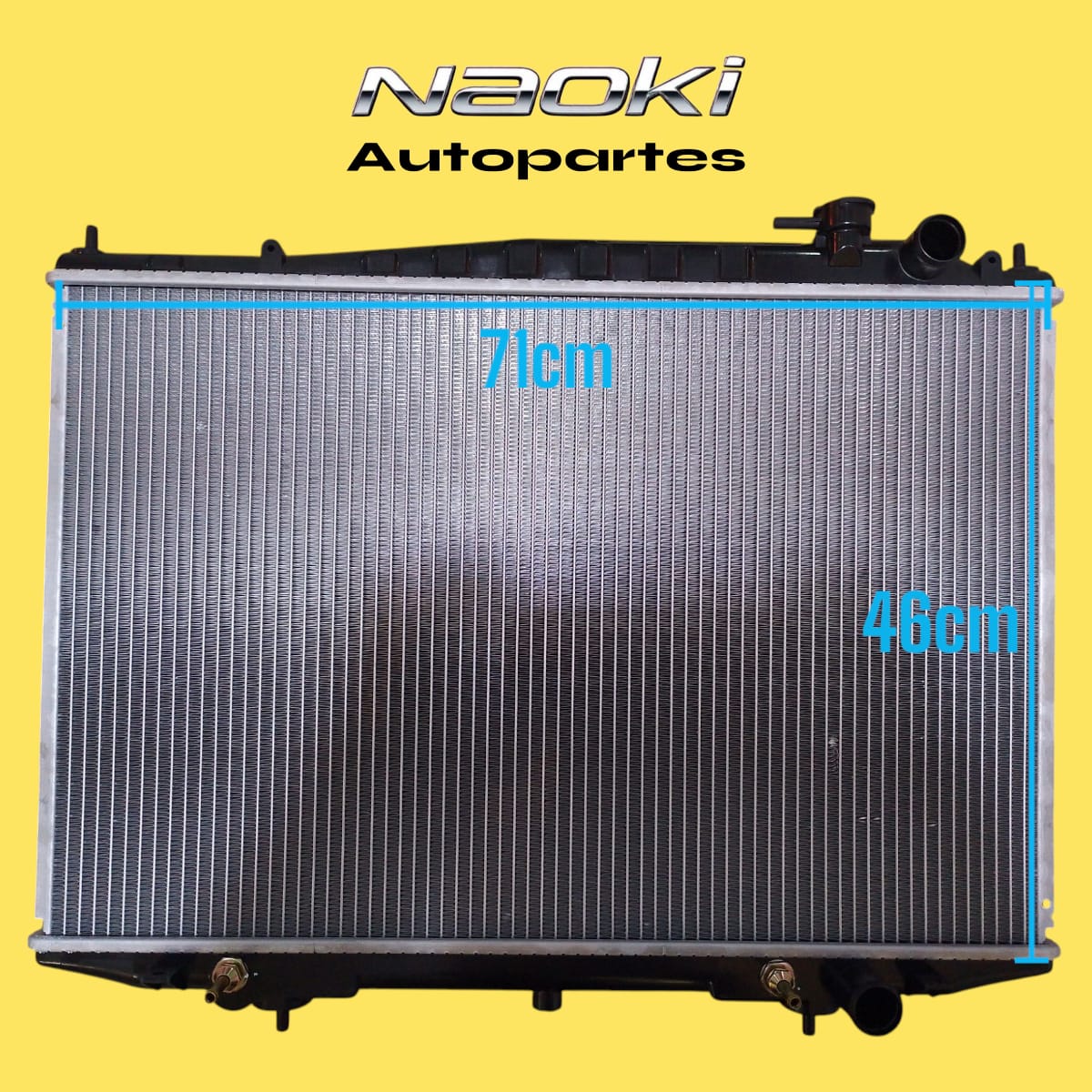 Radiador Nissan Pick Up D22 2008 Al 2015 2.4L 4 Cil Con/sin Aire