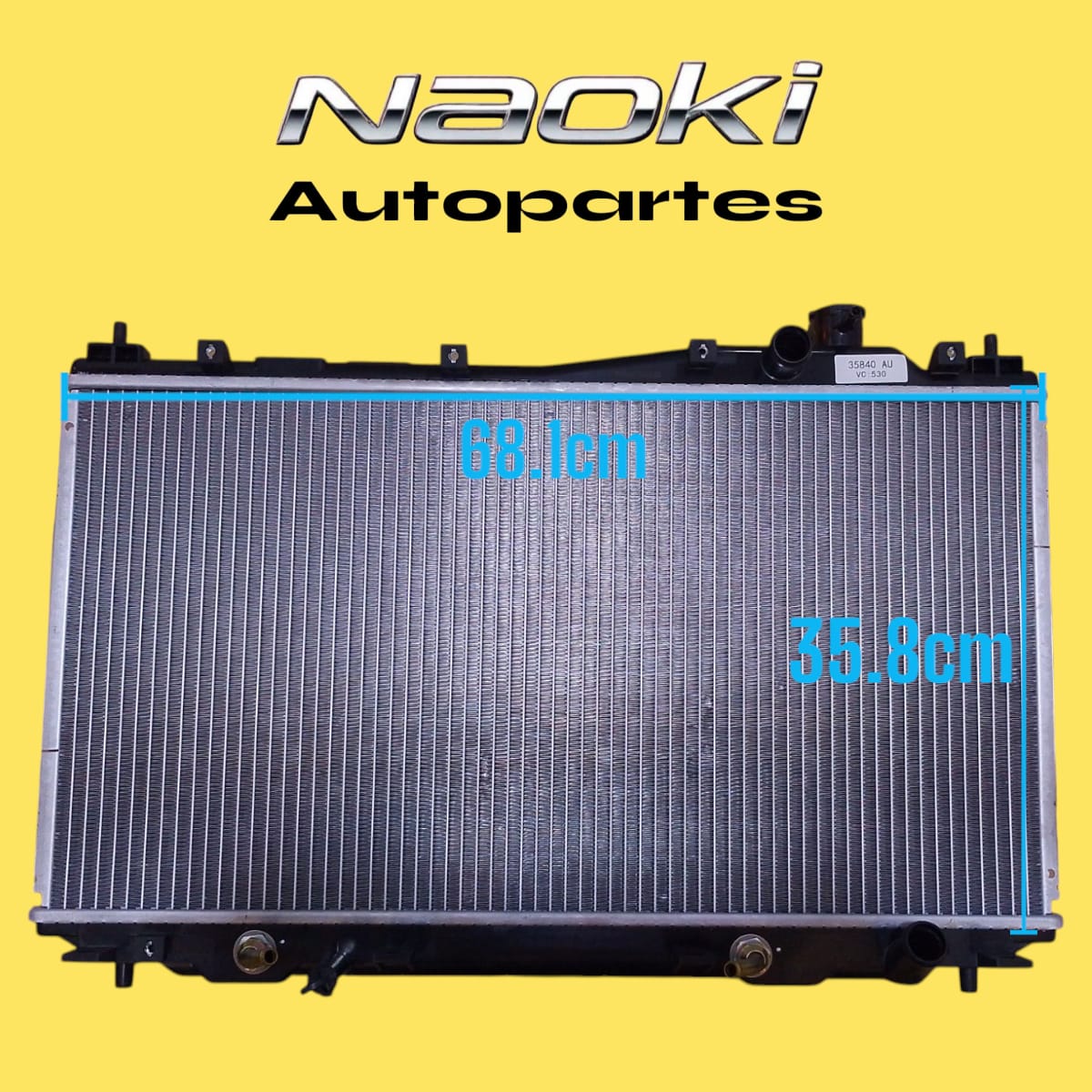 Radiador Honda Civic 2001 Al 2005 1,7L Acura El 2001 Al 2005 1,7L
