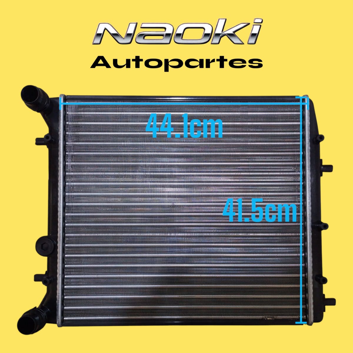 Radiador Volkswagen Lupo 2005 Al 2009 1.4,1.6,2.0L 4 Cil Sin Aire