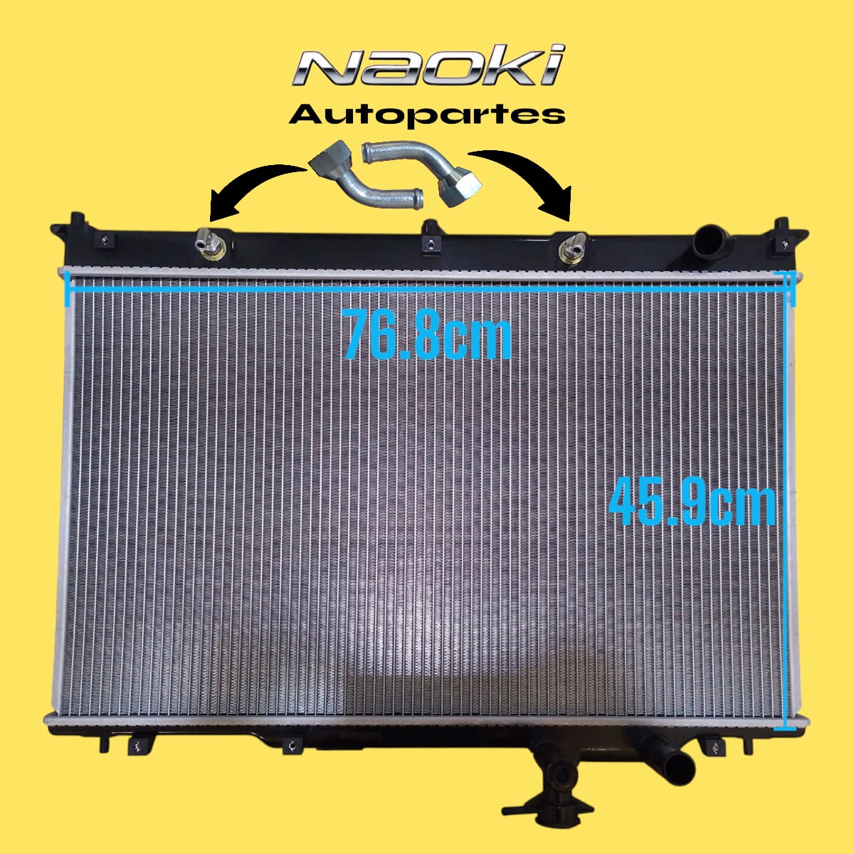 Radiador Mazda Cx-7 2007 Al 2012 2,3 2,5 Automatico