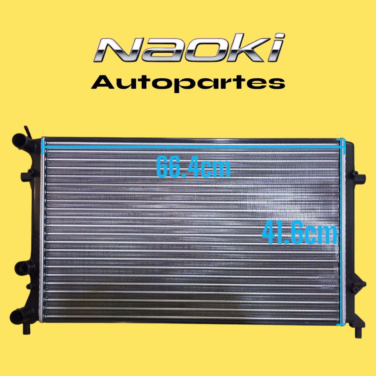 Radiador Volkswagen Jetta 2011 Al 2015 2,0 2,5L