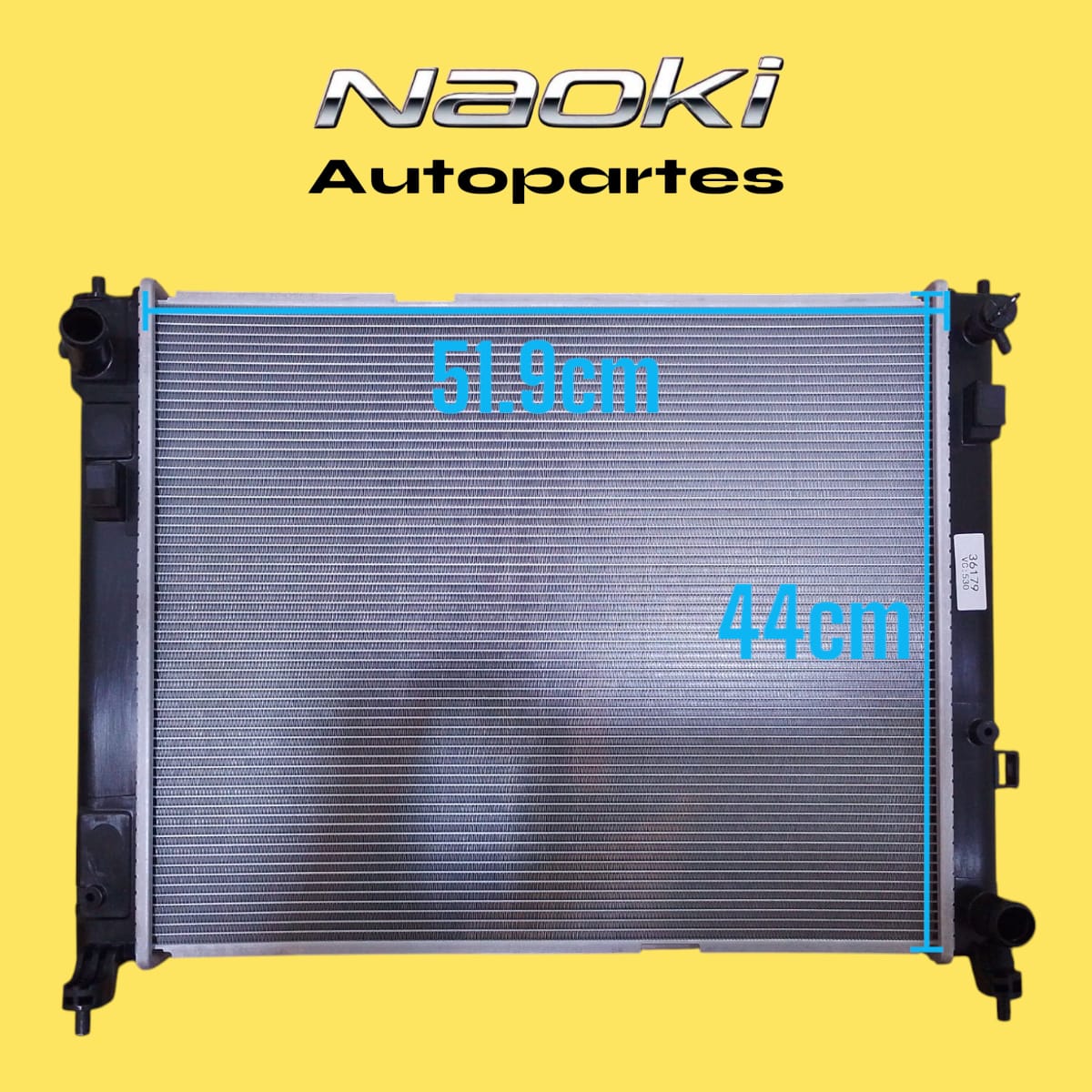 Radiador Nissan V-drive 2012 Al 2019 1,6L 4 Cil Con Y Sin Aire