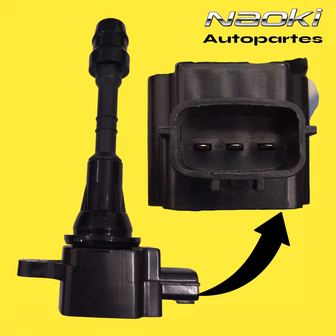 Bobina Nissan Titan 2004,2005,2006,2007 5.6 Injetech 3 Pines