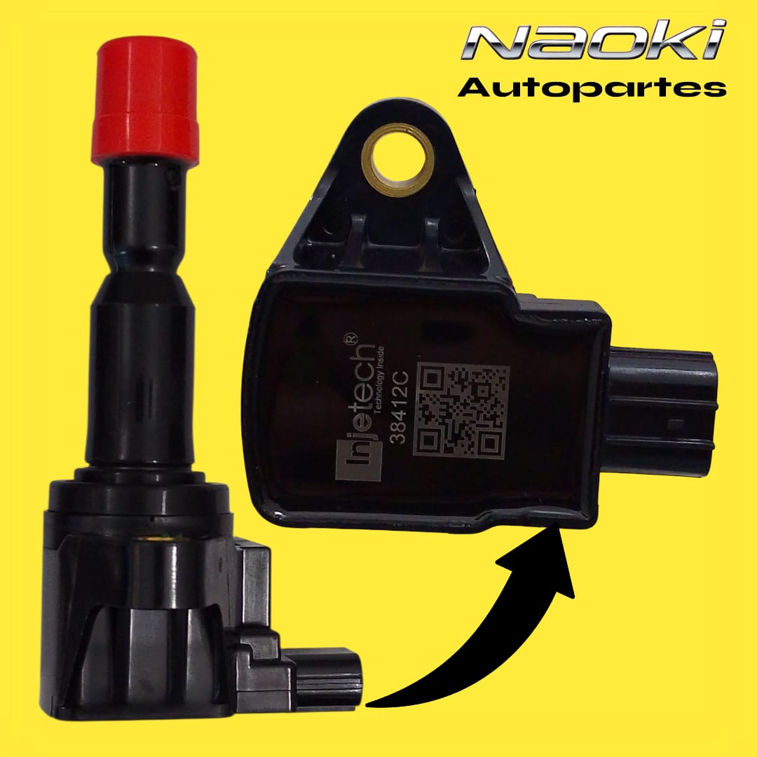 Bobina Honda Fit 2006,2007,2008, 1.5 Injetech 3 Pines