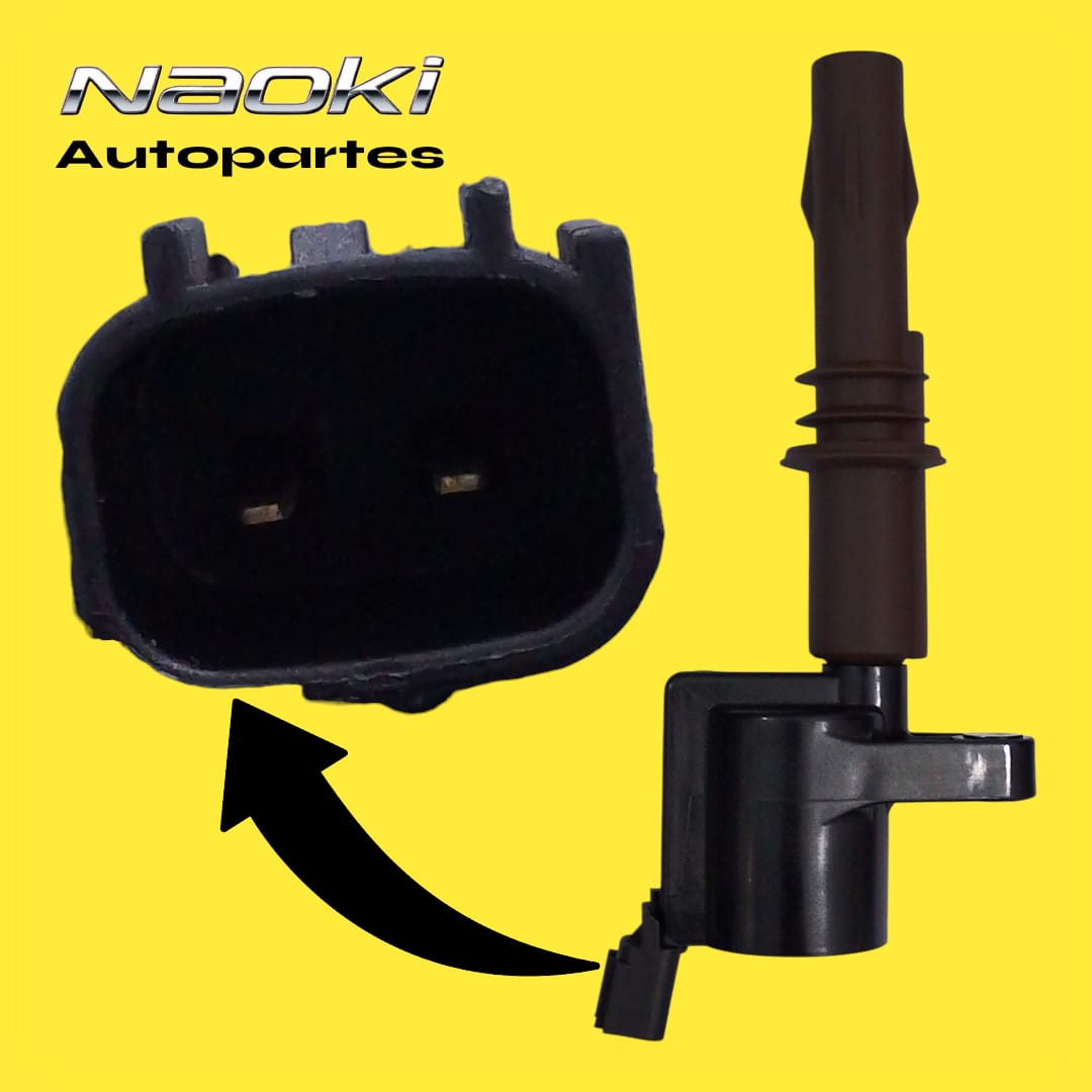 Bobina F250 Superduty 2008,2009,2010, 5.4 Injetech 2 Pines