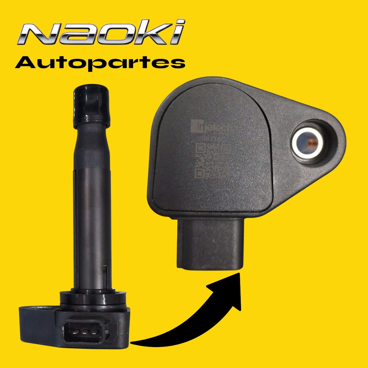 Bobina Honda Accord 2000 Al 2007 3.0 Injetech 3 Pines
