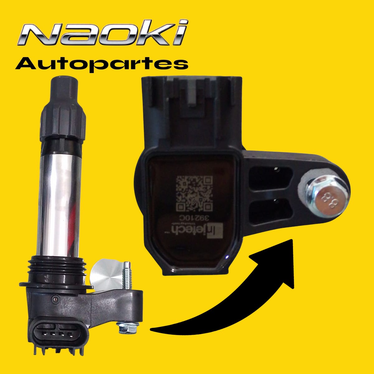 Bobina Suzuki Xl-7 2007 Al 2009,3.6 Injetech 4 Pines