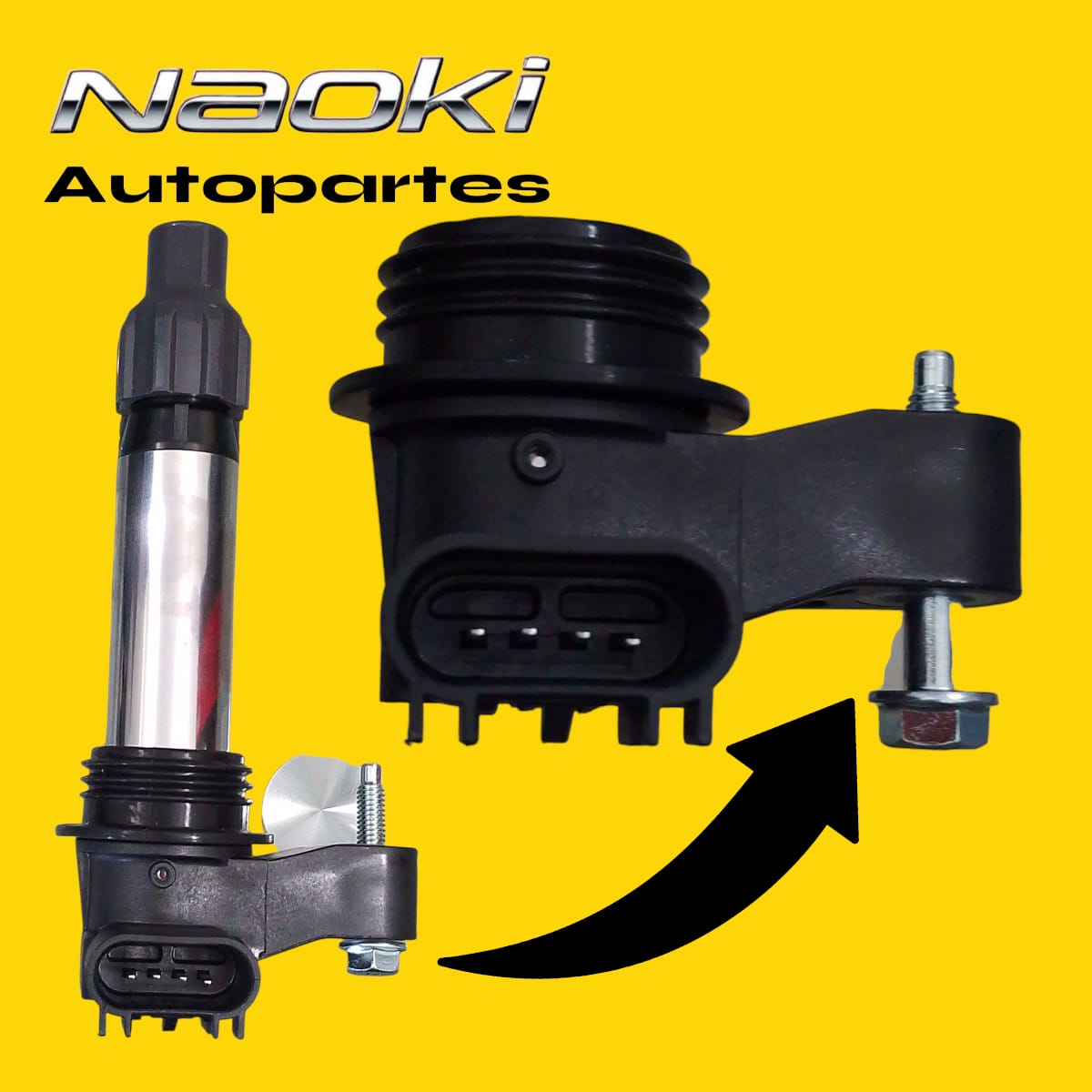 Bobina Cadillac Cts 2008 Al 2011,3.0,3.6 Injetech 4 Pines