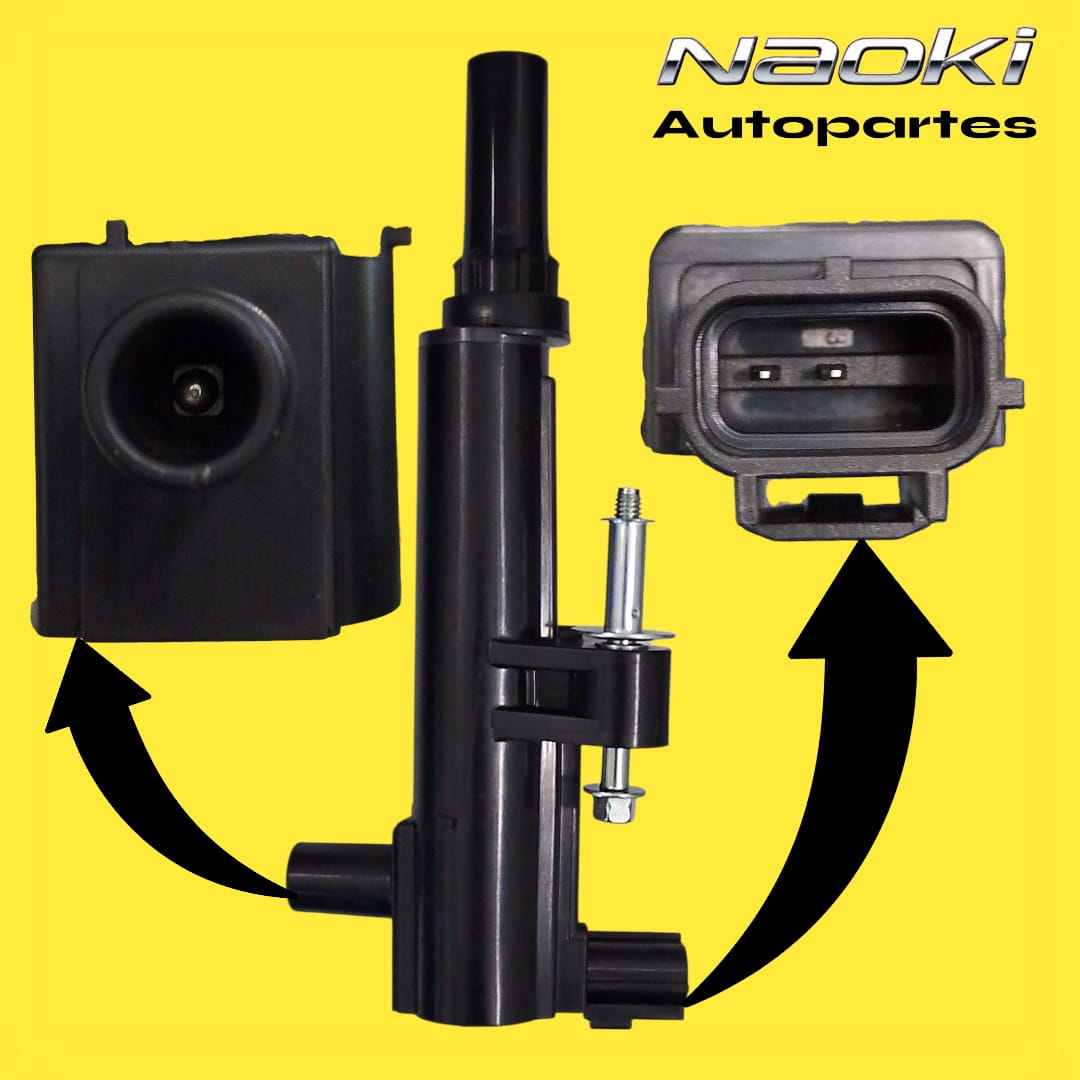 Bobina Dodge Ram 2500 2008 Al 2013, 4.7 Injetech 2 Pines