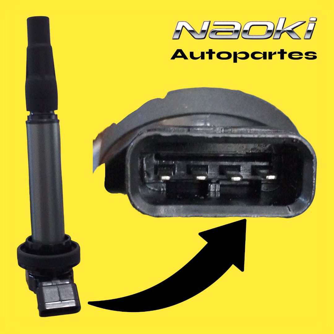 Bobina Scion Xd 2008 Al 2014 1.8 Injetech 4 Pines