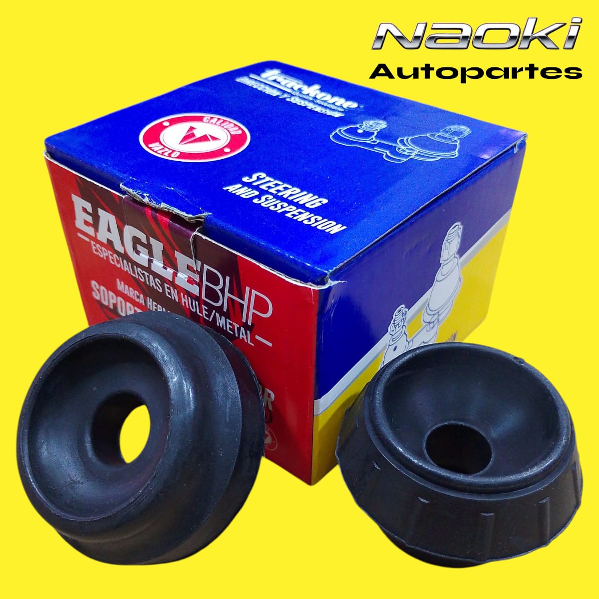 Base Amortiguador Tras Der/izq Pointer 2000 Al 2003 2.0