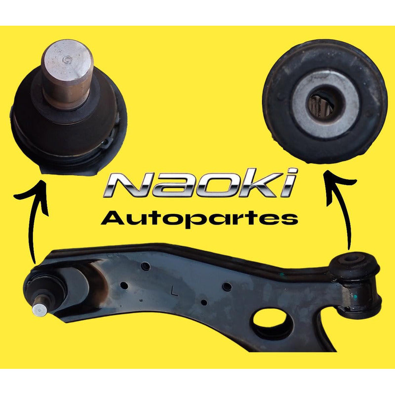 Horquilla Mazda 3 2010 Al 2013 Inf Izq C/rotula C/bujes