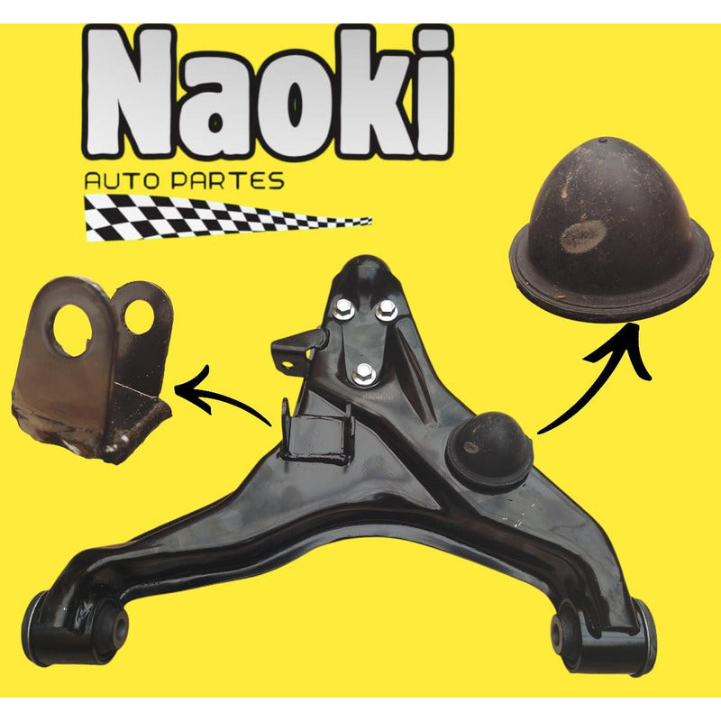 Horquilla L200 2008 Al 2015 Inf Der C/rotula C/bujes