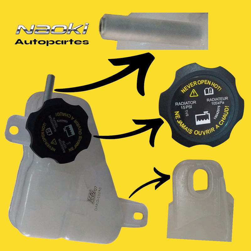 Deposito Anticongelante Pontiac G6 2006 Al 2010 C/tapon