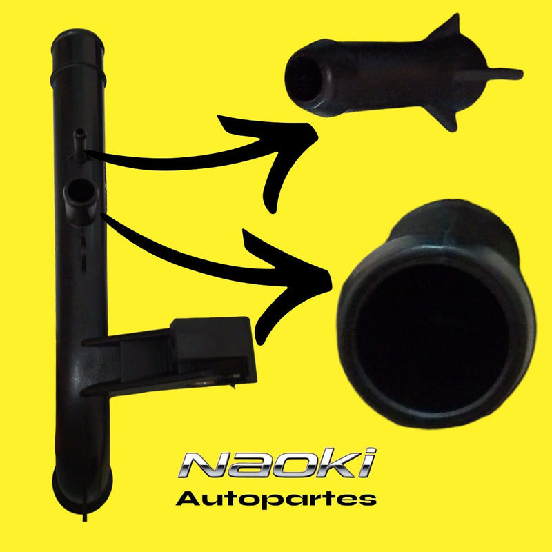 Tubo Enfriamiento Corsa 2002 Al 2004 1.4