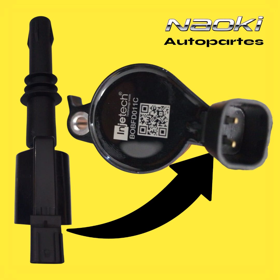 Bobina Ford F550 Super Duty 6.8 Injetech 2 Pines