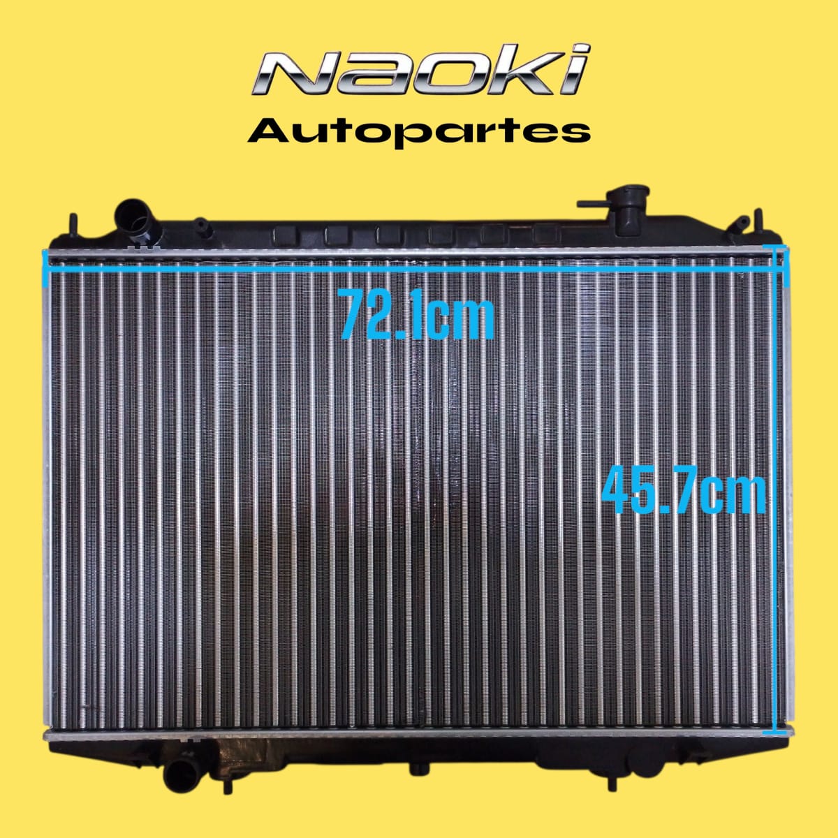 Radiador Nissan D22 2008 Al 2015 C/s Aire Diesel 2.4l/2.5L
