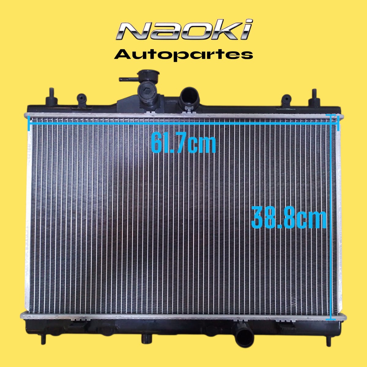 Radiador Nissan Tiida 2006 Al 2017 Con Y Sin Aire 1.6l/1.8L
