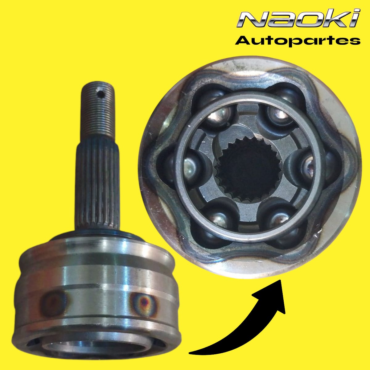 Espiga Chevrolet Corsa 2003 Al 2008 Derecho o Izquierdo Estrias 22 Sin abs Homocinética