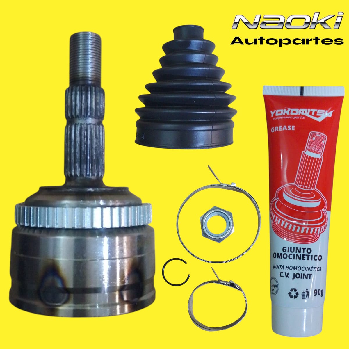 Espiga Chevrolet Tornado 2012 Al 2020 Derecho o Izquierda Estrias 22 Con abs Homocinética