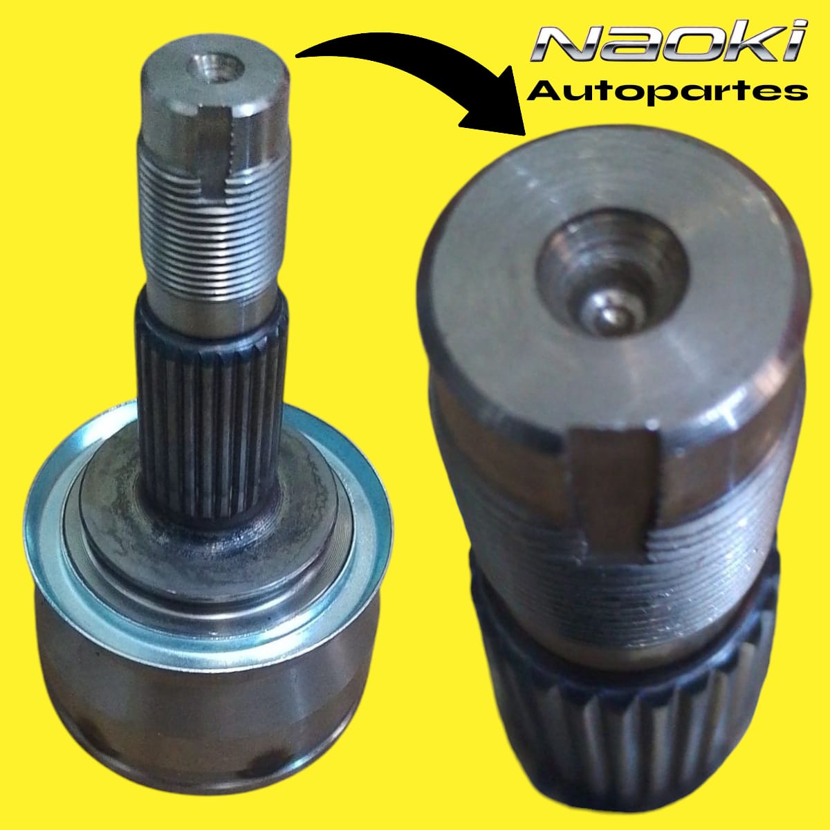 Espiga Chevrolet Sonic 2012 Al 2018 Derecho o Izquierda Estrias 25 Sin abs Homocinética