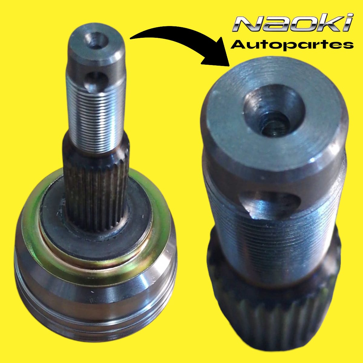 Espiga Chrysler Town&Country 1990 Al 1995 Derecho o Izquierda Estrias 26 Sin abs Homocinética