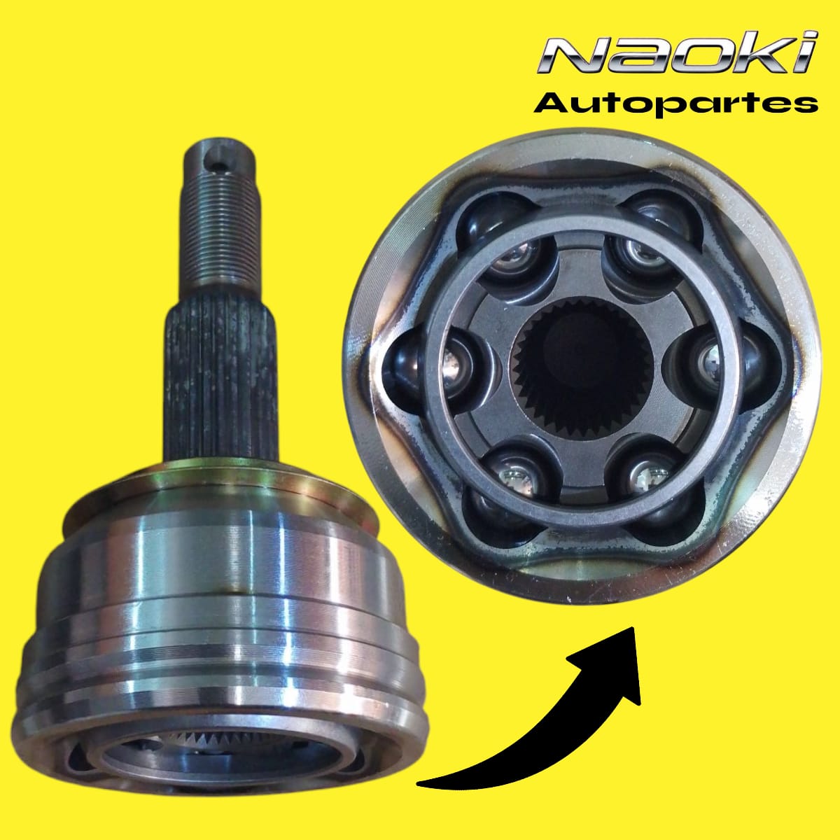 Espiga Chrysler Voyager 1990 Al 1995 Derecho o Izquierda Estrias 26 Sin abs Homocinética