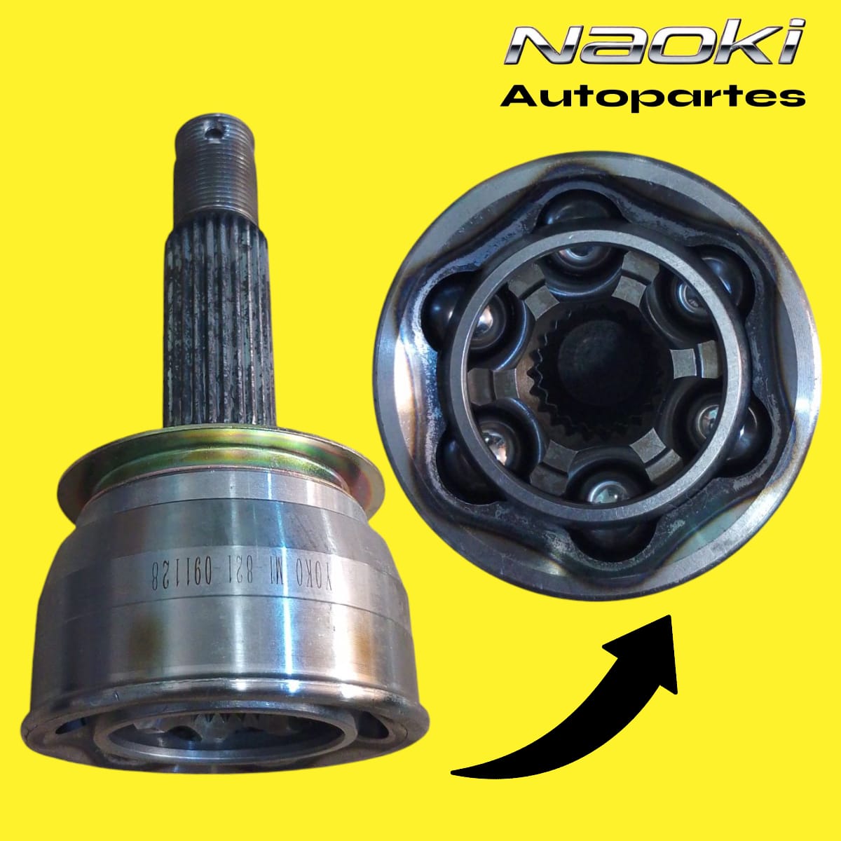 Espiga Dodge Atitude 2006 Al 2011 Derecho o Izquierda Estrias 25 Sin abs Homocinética