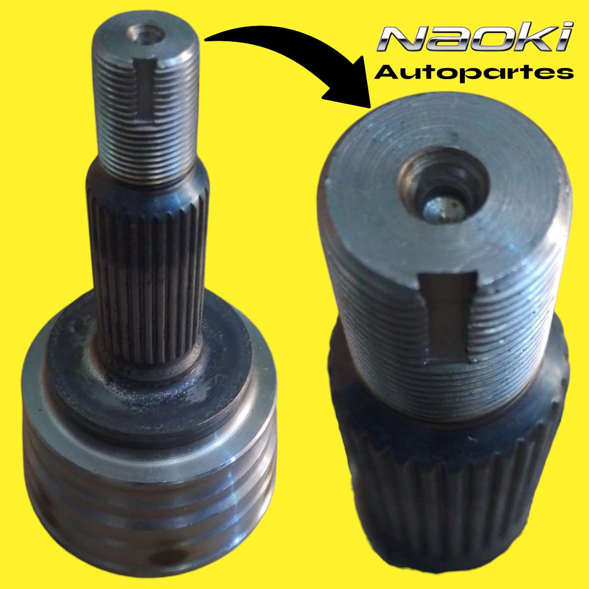 Espiga Jeep Patriot 2008 Al 2016 Derecho o Izquierda Estrias 28 Sin abs Homocinética