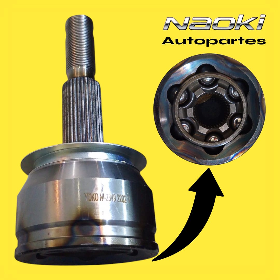 Espiga Nissan Frontier 2016 Al 2024 Derecho o Izquierda Estrias 29 Sin abs Homocinética