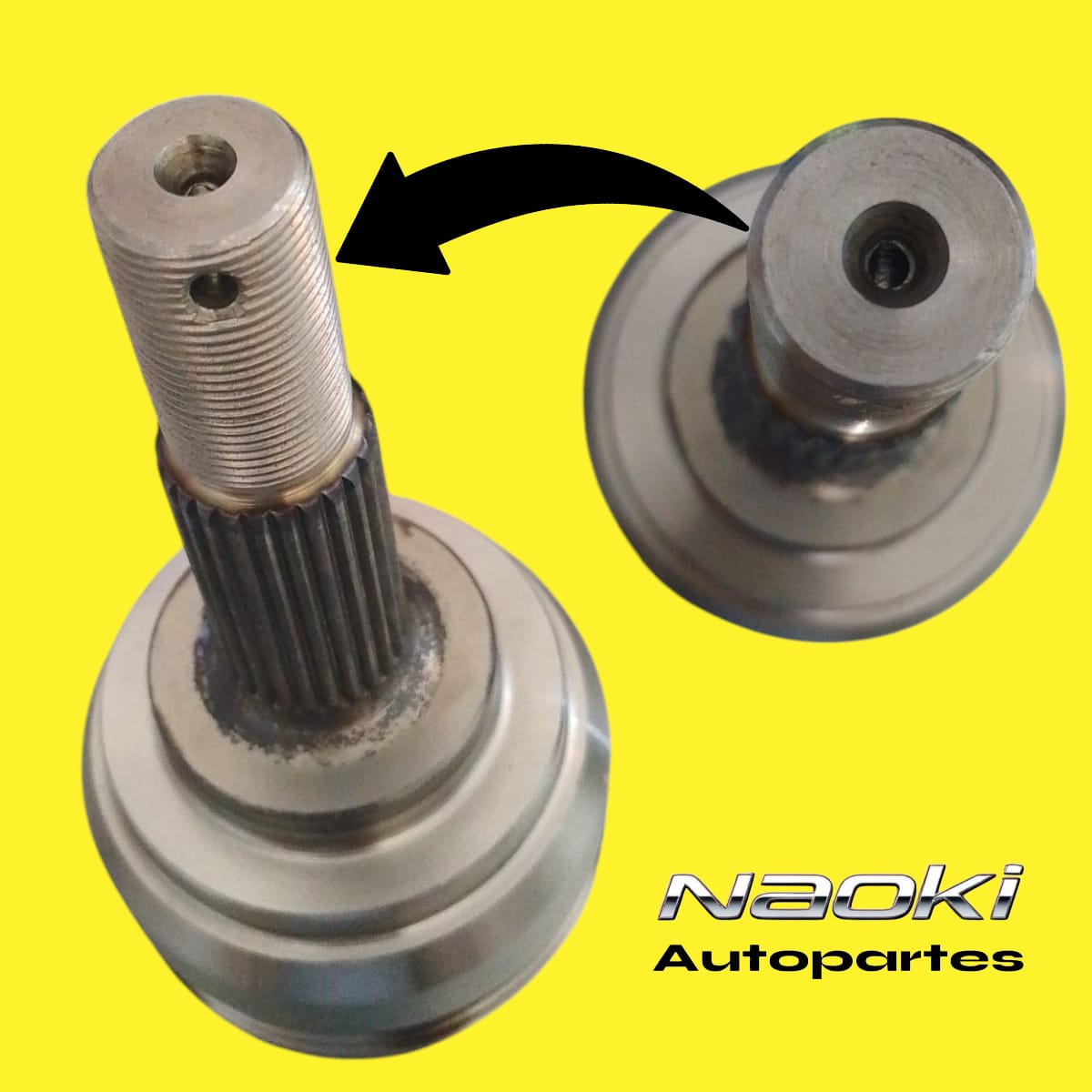 Espiga Nissan Versa 2020 Al 2024 Derecho o Izquierdo Estrias 25 Sin abs Homocinetica
