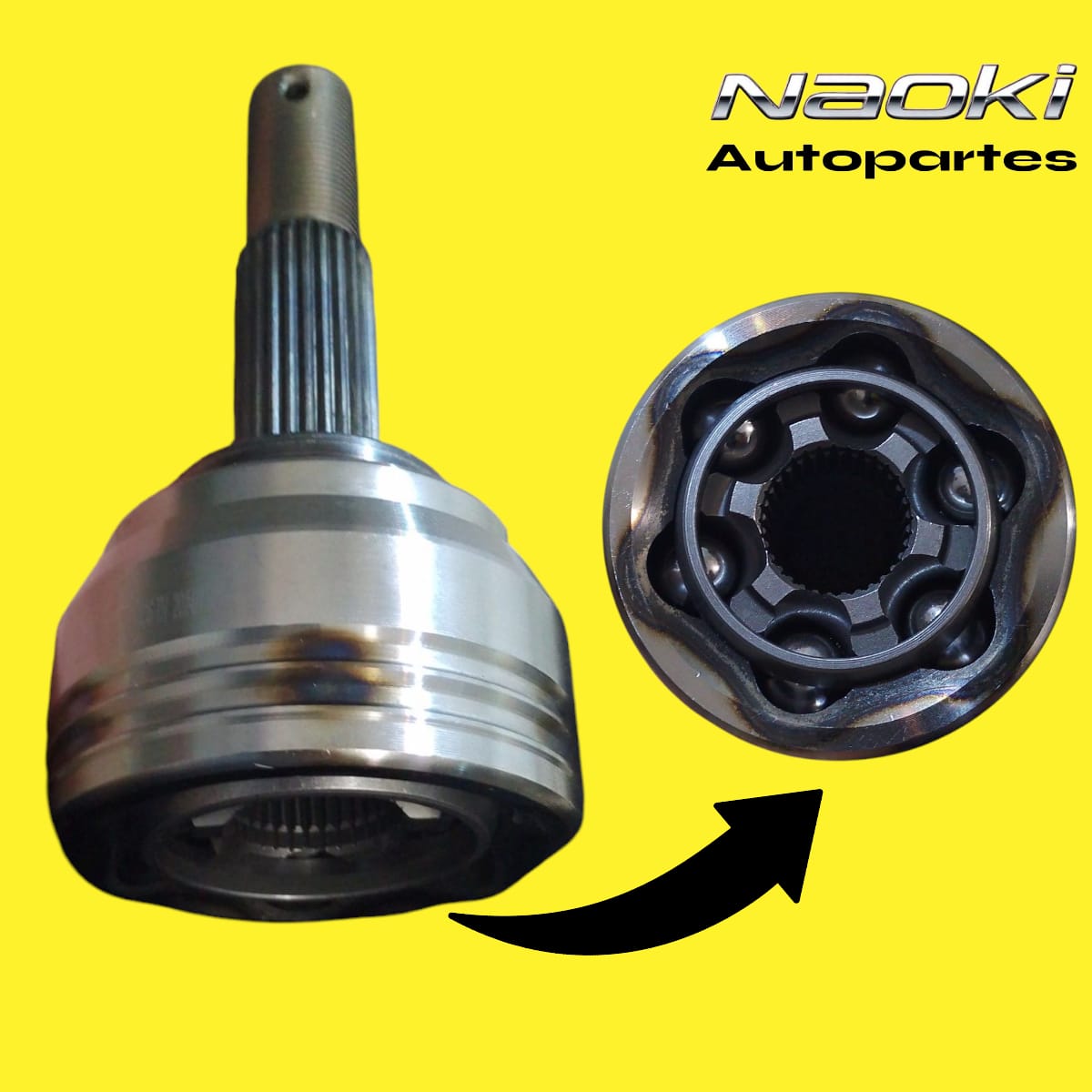 Espiga Nissan Versa 2020 Al 2024 Derecho o Izquierdo Estrias 25 Sin abs Homocinetica