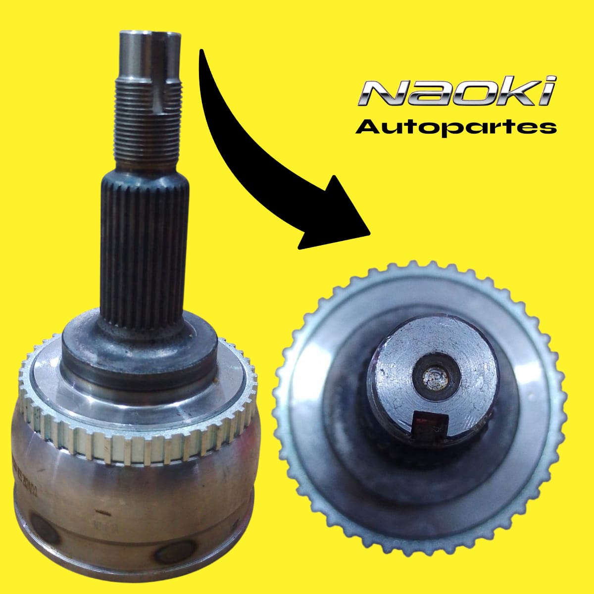 Espiga Nissan X-trail 2001 Al 2014 Derecho o Izquierdo Estrias 29 Con abs Homocinética
