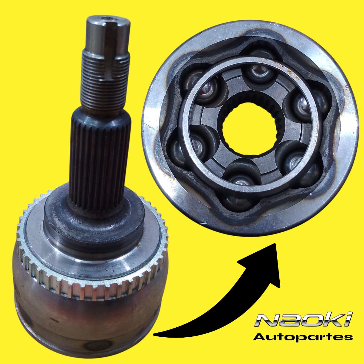 Espiga Nissan X-trail 2001 Al 2014 Derecho o Izquierdo Estrias 29 Con abs Homocinética