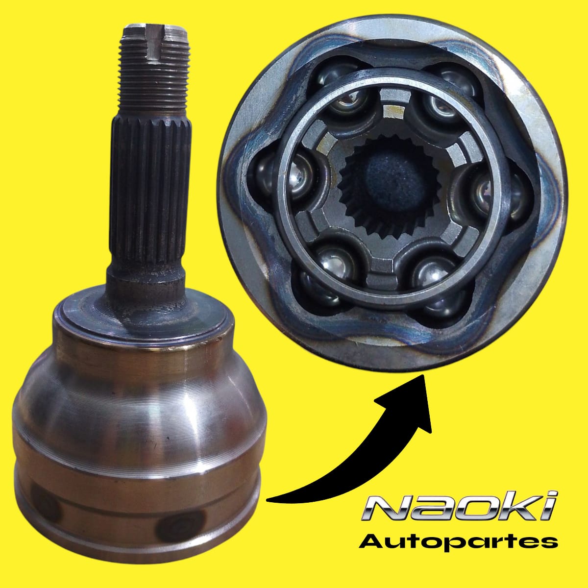 Espiga Peugeot 206 1999 Al 2009 Derecho o Izquierdo Estrias 21 Sin abs Homocinética
