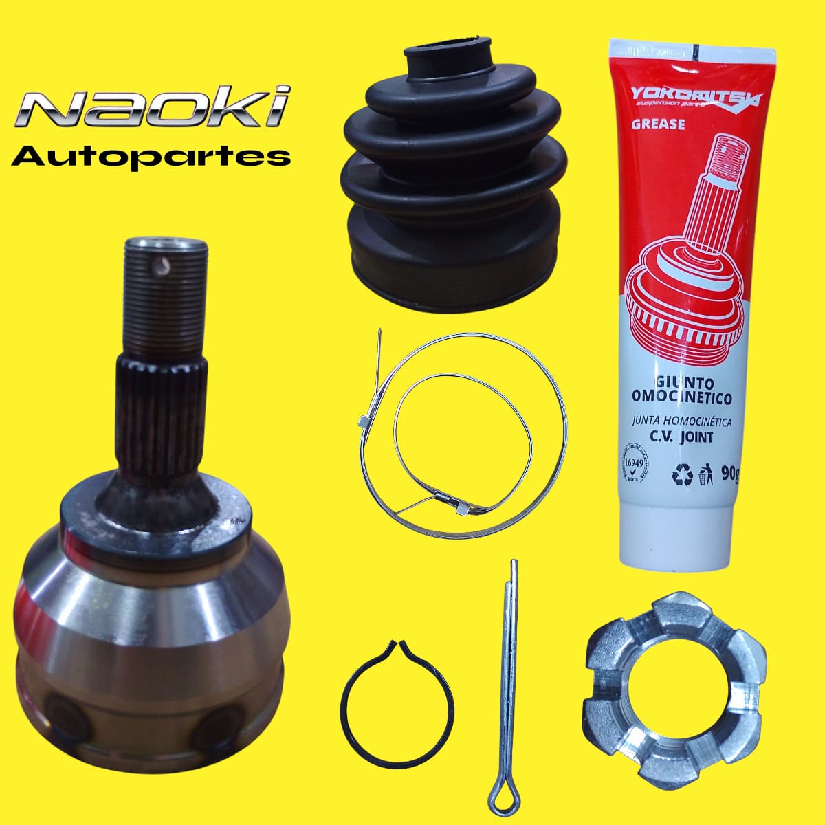 Espiga Peugeot Partner 2004 Al 2012 Derecho o Izquierdo Estrias 25 Sin abs Homocinética