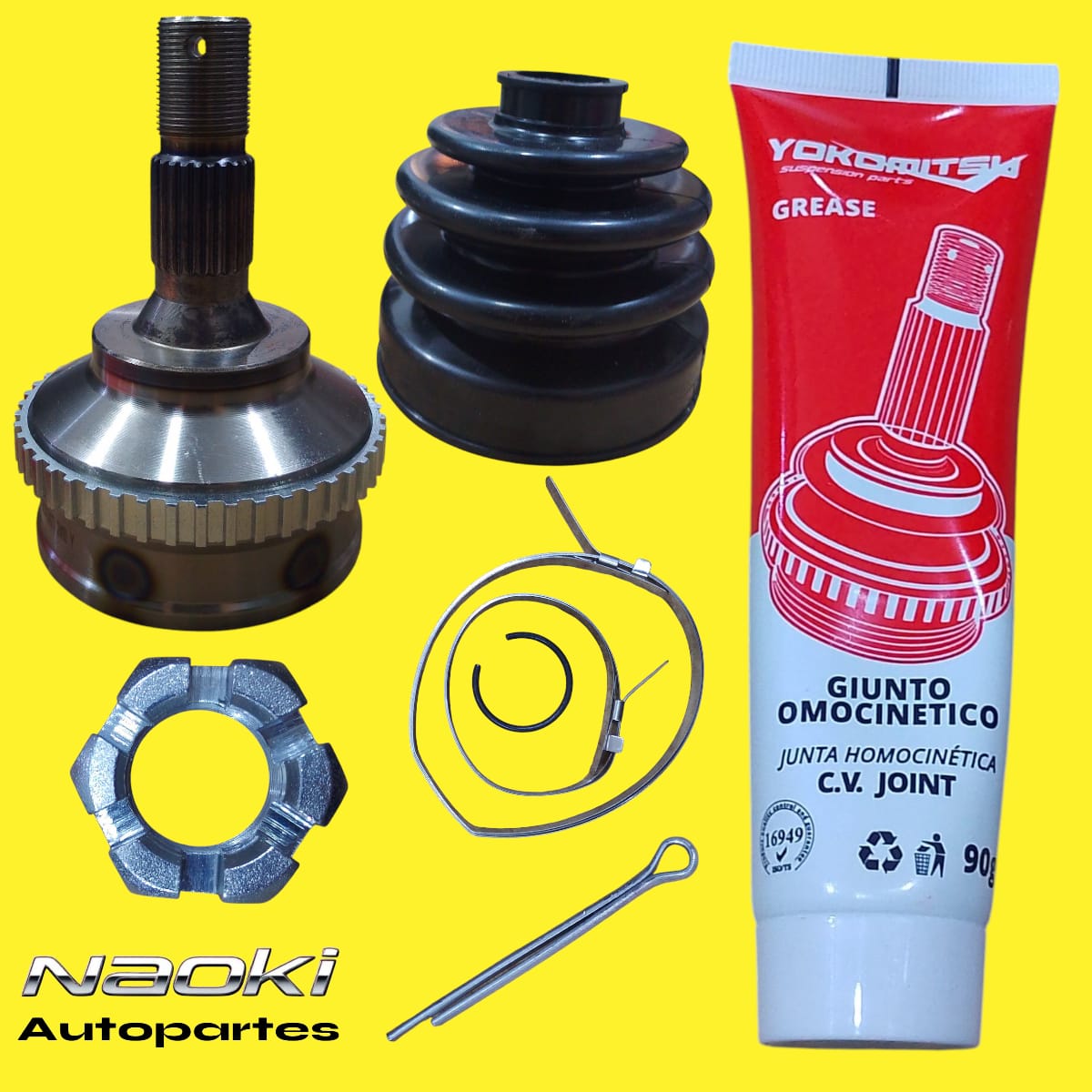 Espiga Peugeot Partner 2004 Al 2012 Derecho o Izquierdo Estrias 25 Con abs Homocinética
