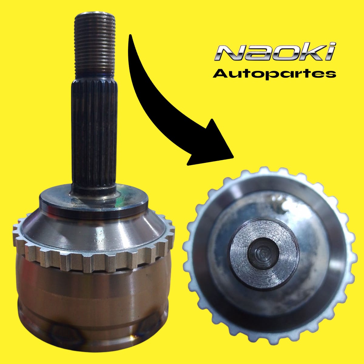 Espiga Renault Euro Clio 2007 Al 2010 Derecho o Izquierdo Estrias 21 Con abs Homocinética