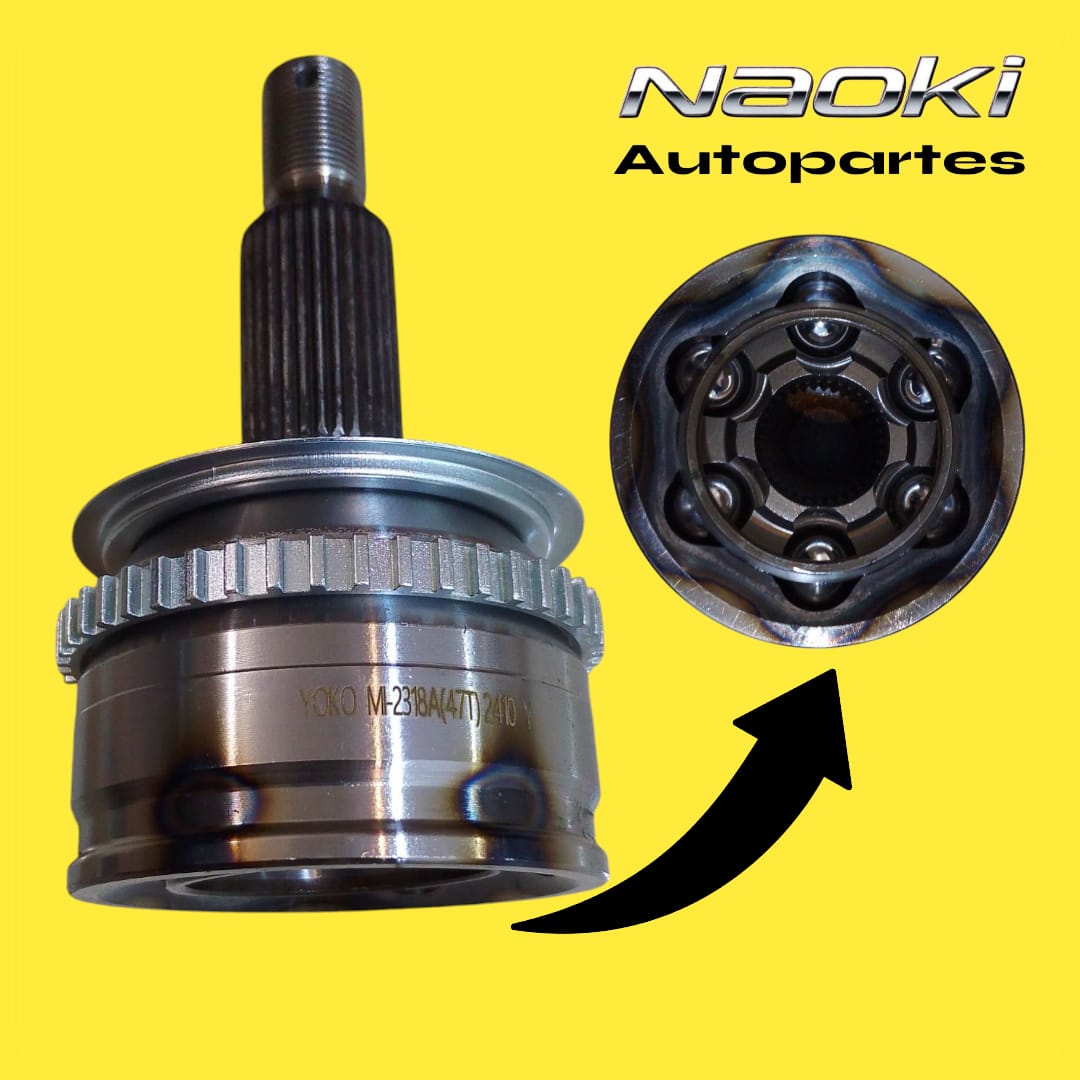 Espiga Mitsubishi L200 2016 Al 2019 Derecho o Izquierdo Estrias 30 Con abs Homocinética